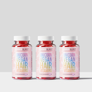 Unicorn Vegan Hair Growth Vitamins 3MS