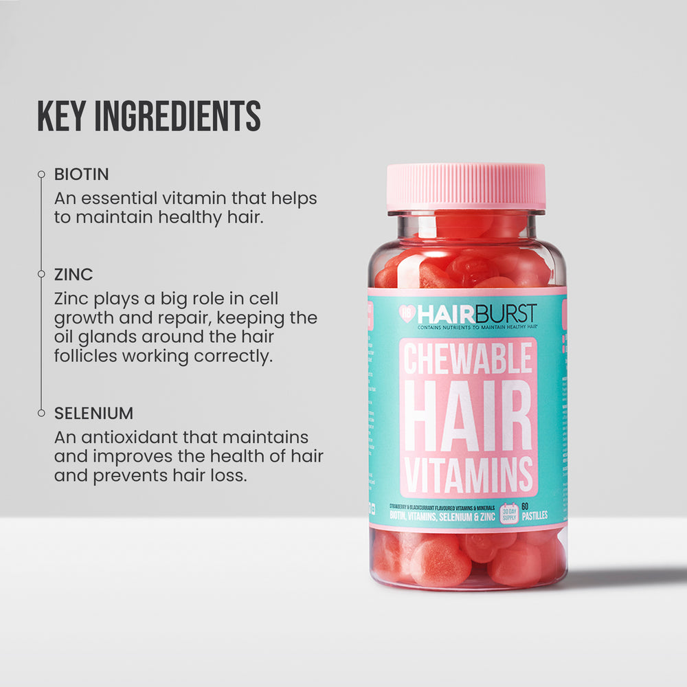 Chewable Hair Vitamins 6MS