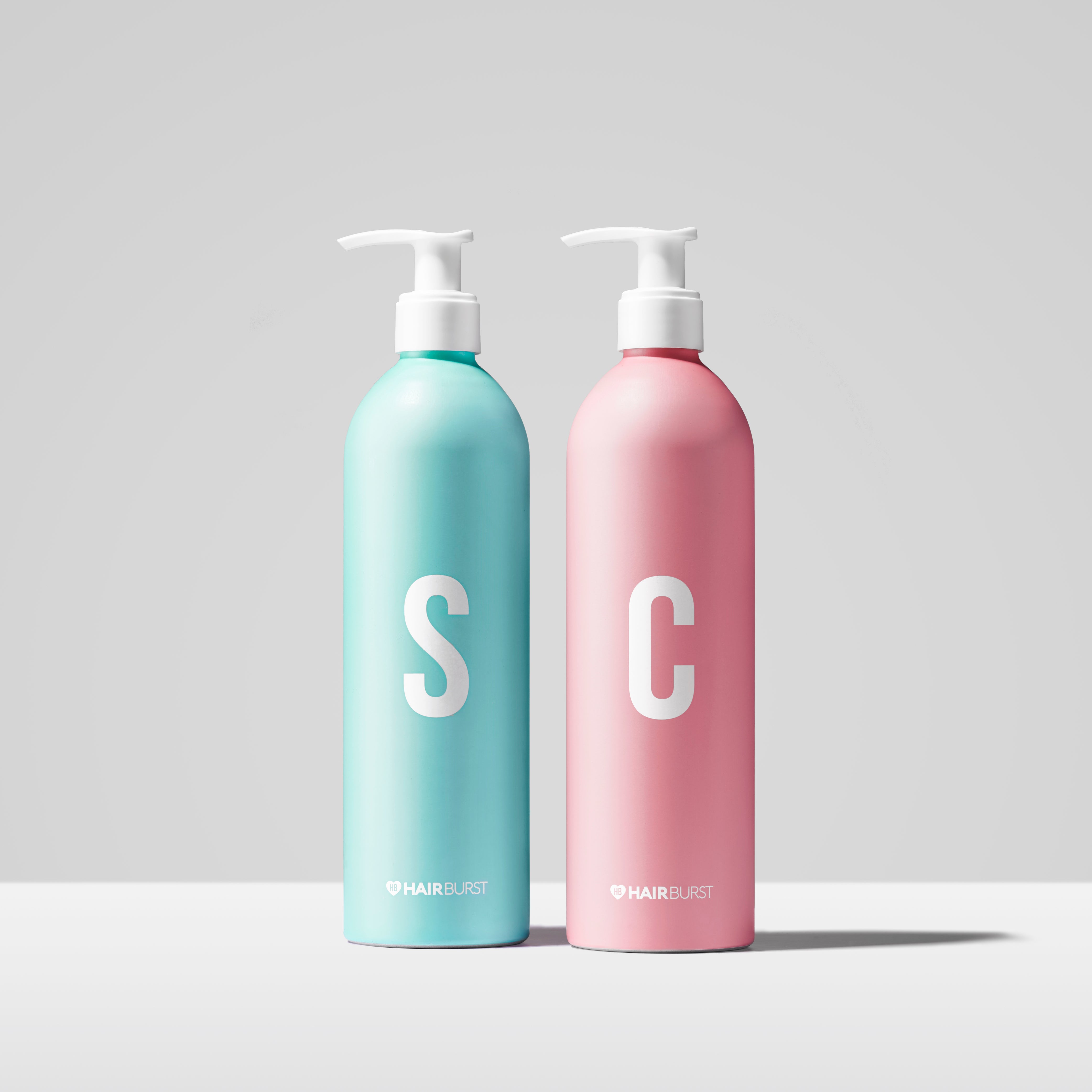 Shampoo & Conditioner Refillable Aluminium Bottles