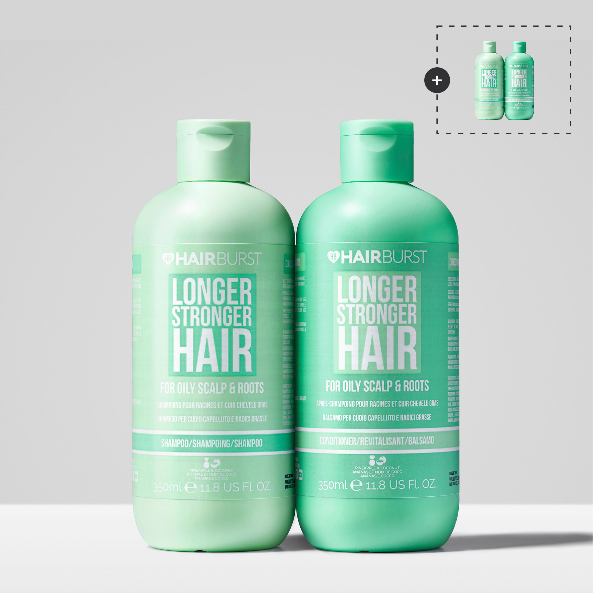 Shampoo & Conditioner for Oily Scalp and Roots